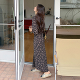日式碎花连衣裙，女装连衣裙，浙宝220A