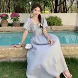 夏款新款现货支持退现P120k180，女装连衣裙，浙宝220A
