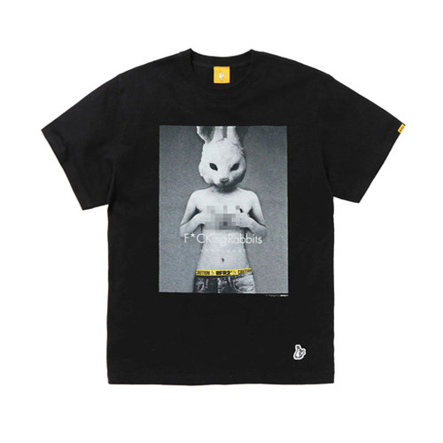 #FR2 F*CKing Rabbits T-shirt 男女短袖T恤潮