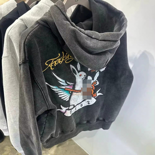 Bleach Frost Rabbits Tattoo 男女加绒连帽卫衣潮 Hoodie FR2