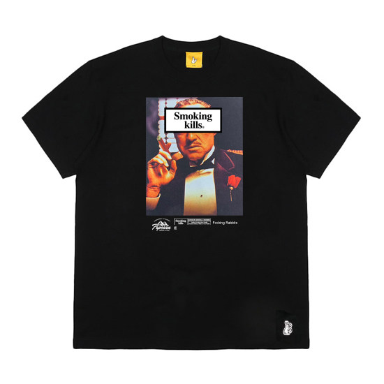 #FR2 联名 Popcorn Supply T-shirt 教父马龙白兰度 短袖T恤潮