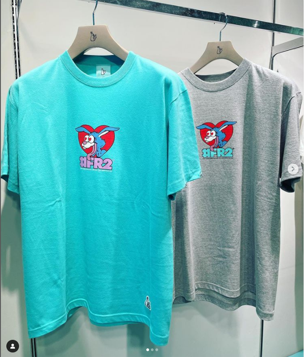 #FR2短袖潮流男女通用圆领宽松
