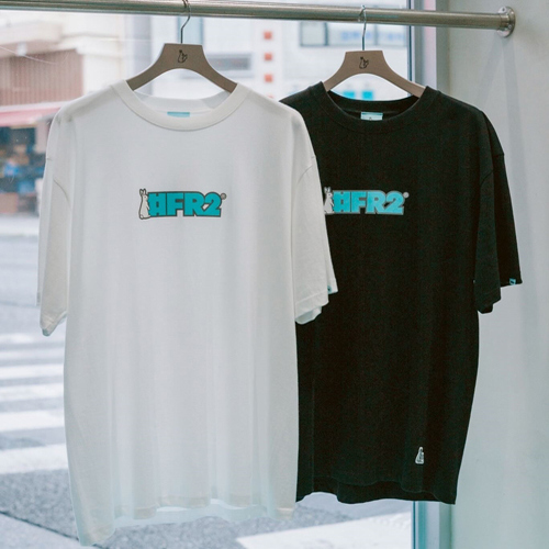#FR2 月桃GETTO Rabbits Logo T-shirt 男女短袖T恤潮