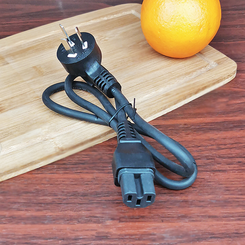 九阳空气炸锅原装电源线KL-J3A/KL-S63A/J63A/32I92三孔凹槽插线