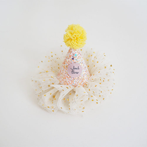 公主小女童生日帽头饰