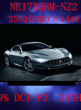 适用于机械革命旷世Pro17.3寸 240HZ 100%sRGB NE173QHM-NZ2屏幕