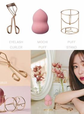 日本Ririmew指原莉乃主理睫毛夹/海绵美妆蛋/蛋架 小工具合集