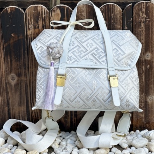 广西非遗壮锦双肩背包斜挎单肩包大容量平板电脑包民族风百搭时尚