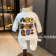 个性 宝宝秋季 连体衣纯棉卡通字母图案男女婴儿爬服新生儿哈衣时尚