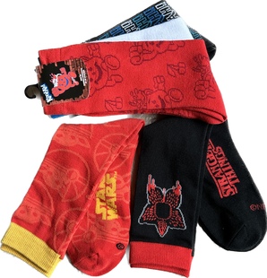 星球大战非主流棉质中筒袜 怪奇物语 外贸卡夫酷爱Kool Aid