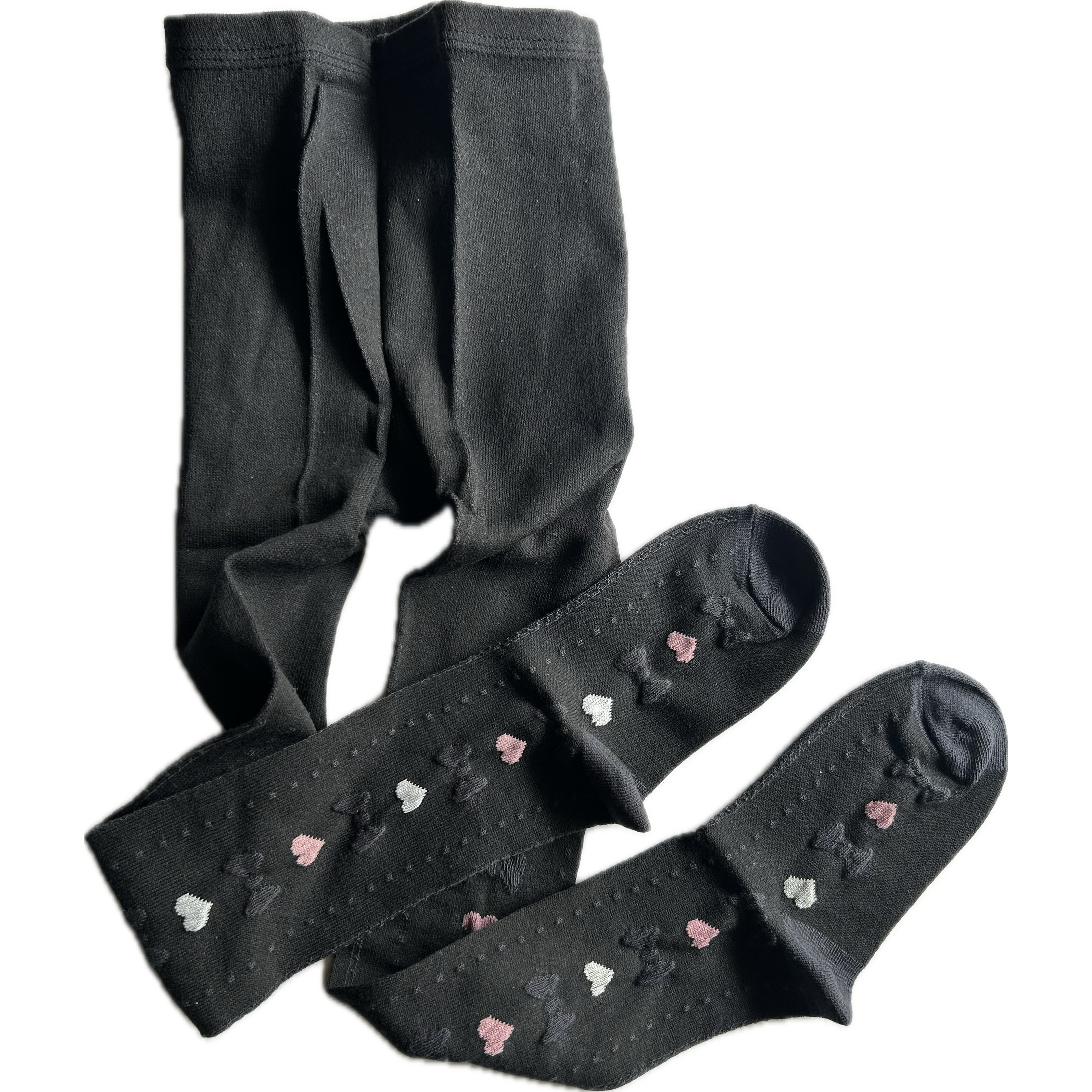 出口日本原单西松屋ELFINDOLL儿童全棉连裤袜85（身高80-90㎝)