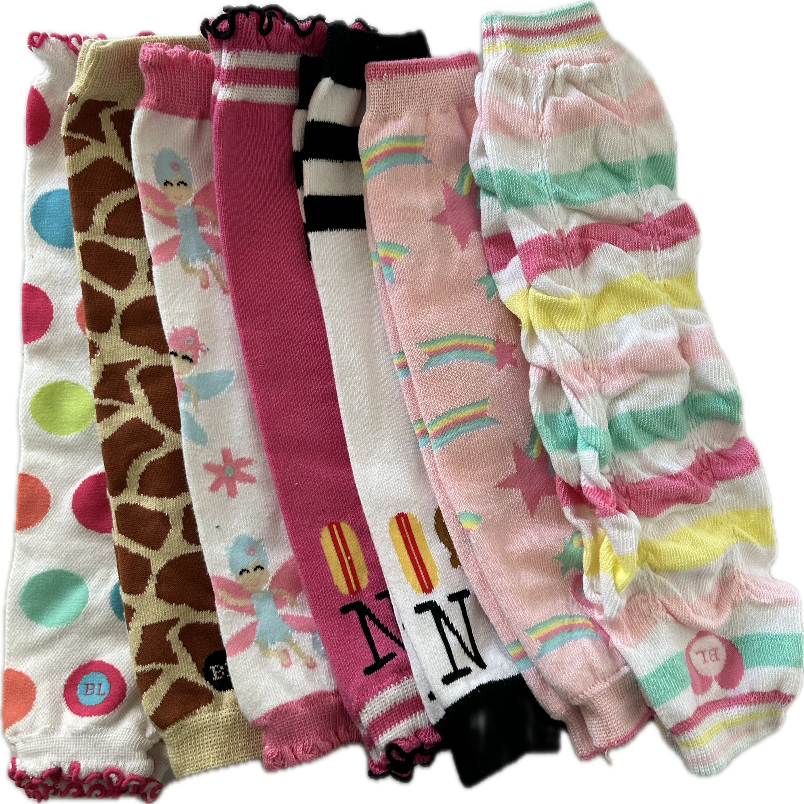 BabyLegs儿童棉袜套袖套/宝宝百搭护腕护膝