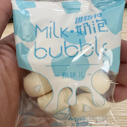 维怡特奶泡泡牛奶泡奶酪豆零食