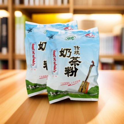 河套 传统奶茶粉 咸味320g 内蒙古 清真速溶袋装咸奶茶 代餐 早餐