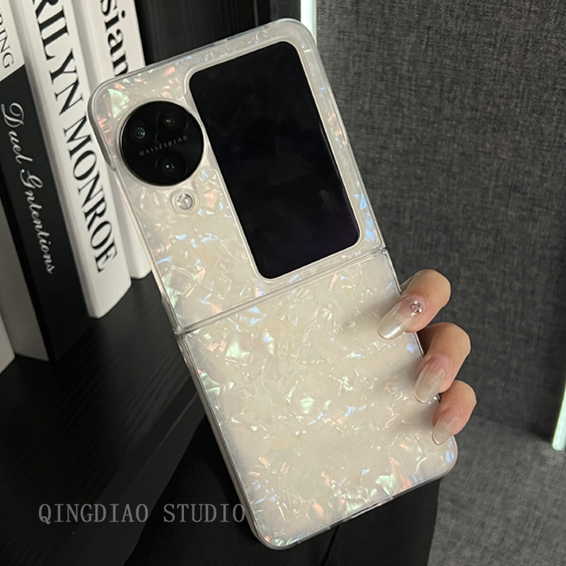 oppofindn3/2flip贝壳纹手机壳