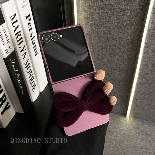 适用三星zflip7/6/5高级感手机壳