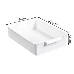 实验室pp托盘试剂方盘厨柜抽屉家装拉篮养花防渗漏底盘储物抽拉式