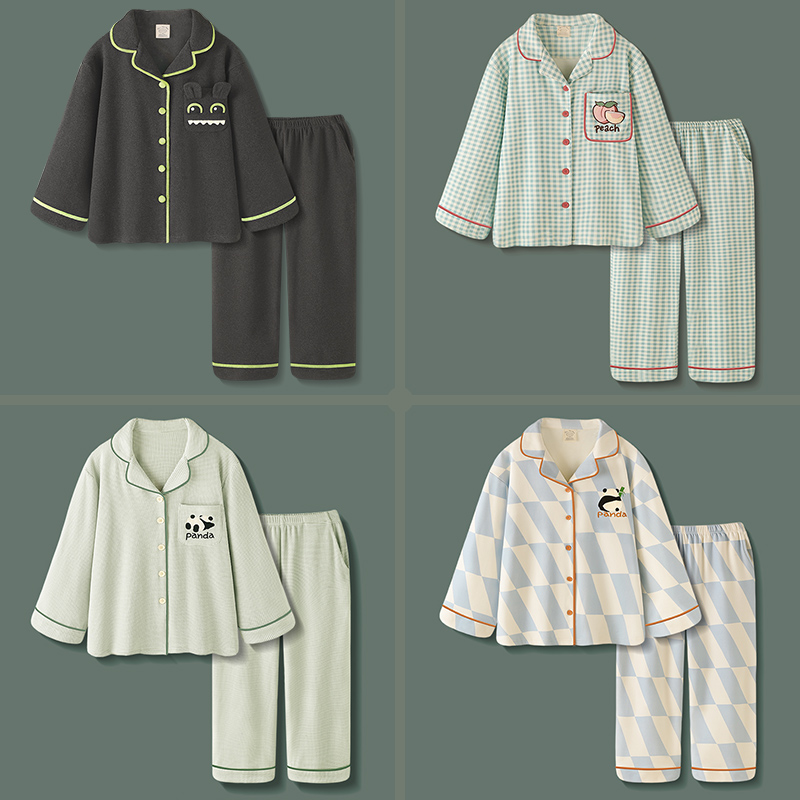 情侣睡衣秋冬款暖绒保暖家居服