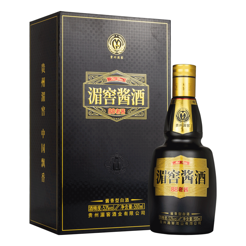 贵州湄窖酱酒·88老酱53度酱香 500ml 1瓶装粮食白酒