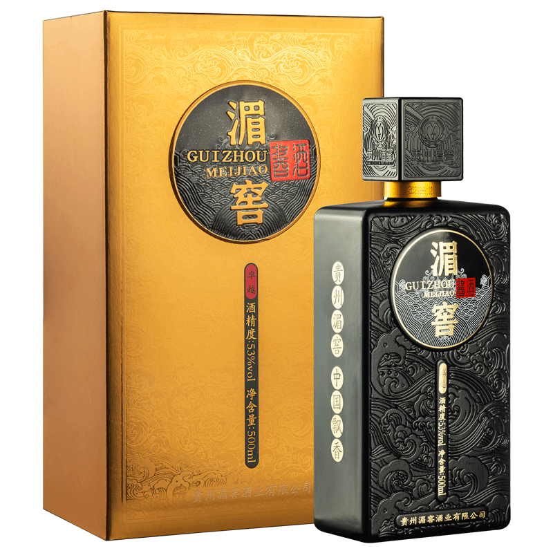 湄窖酱酒 卓越 53度 酱香型 粮食白酒 送礼礼盒500ml