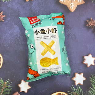琅琅脆小鱼小虾虾条小鱼果海苔味50g零食下午茶