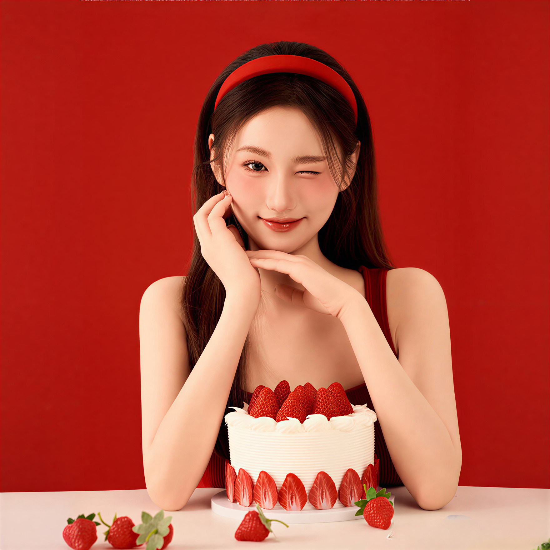 蛋糕模型仿真2026新款网红流行摄影假生日蛋糕道具美女拍照样品,家居饰品,仿真水果,淘宝优惠券,粉丝福利购,淘宝优惠卷