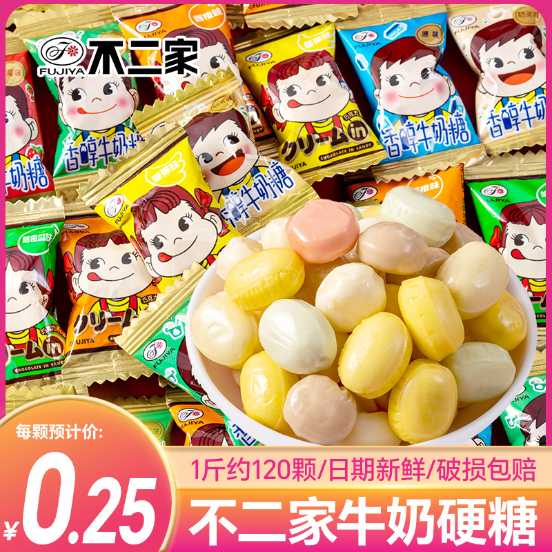 不二家糖果散装巧克力夹心混合