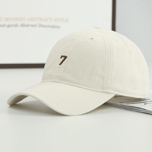 帽子女新款 潮简约清新鸭舌帽男logo加工批 碳磨高品质棒球帽韩版