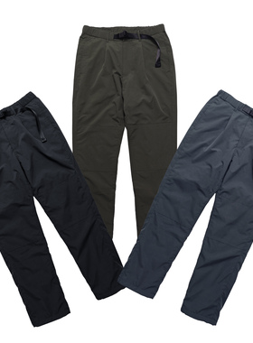 抓绒软壳裤男防风保暖防泼水冬季户外舒适直筒透气徒步登山通勤