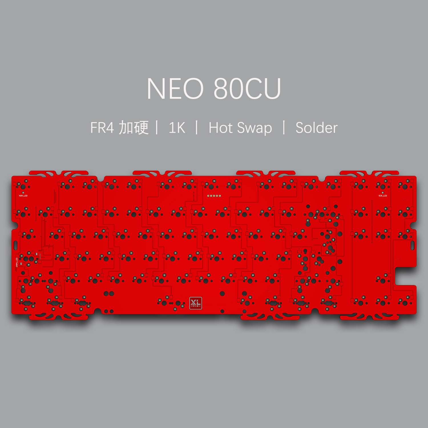 NEO80CU客制化PCB热插拔焊接VIA图片