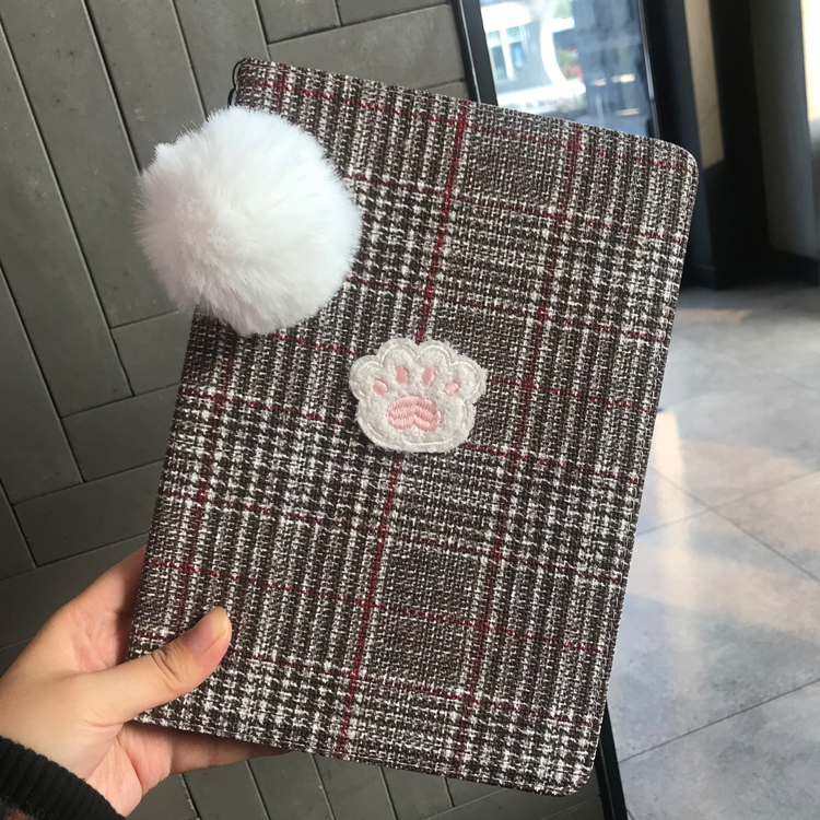 2020日韩可爱毛绒10.2新保护套