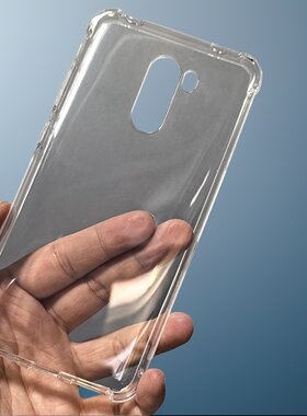 适用xiaomi小米Pocophone F1软硅胶气囊防摔磨砂透明手机壳保护套小米POCO