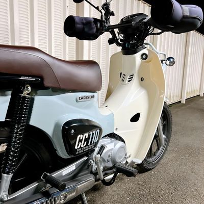 cc110幼兽腿部挡风腿盾时尚复古