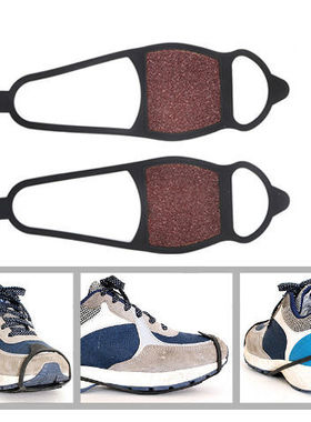 户外双面粗砂防滑鞋套都市防滑雪地冰雪路套脚防滑简易冰爪