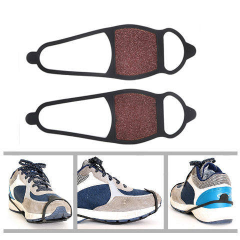 户外双面粗砂防滑鞋套都市防滑雪地冰雪路套脚防滑简易冰爪