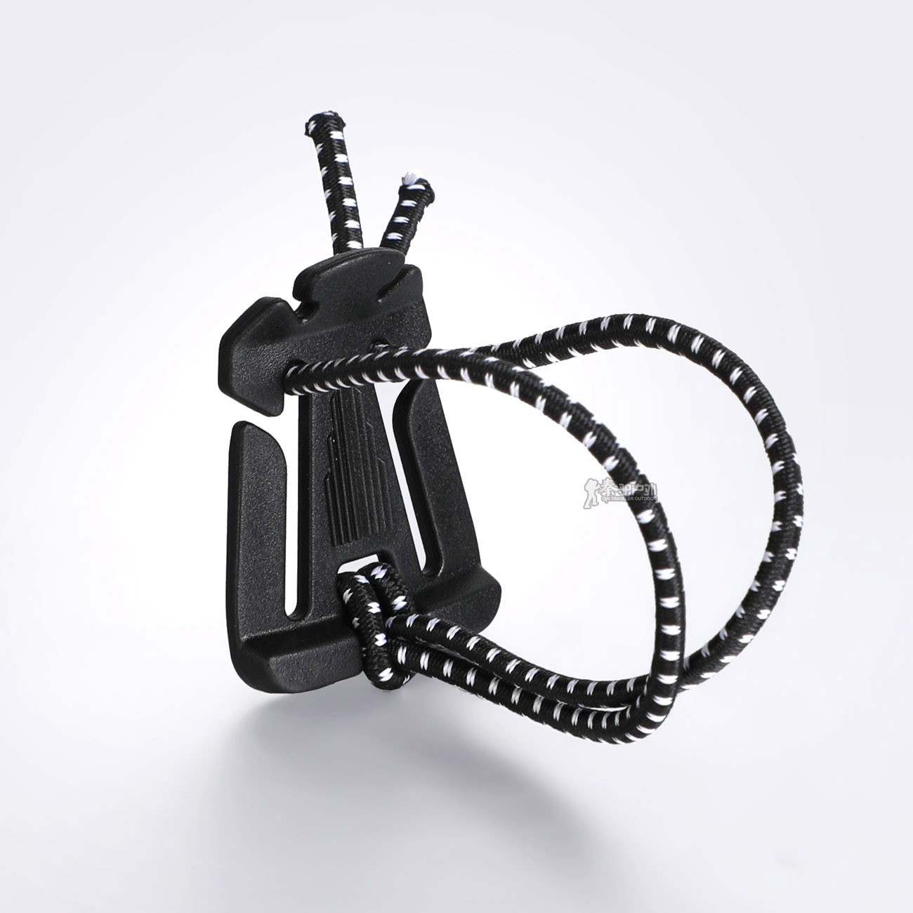 MOLLE系统背包战术背心固定织带扣水管夹扣绕线器扩展配件