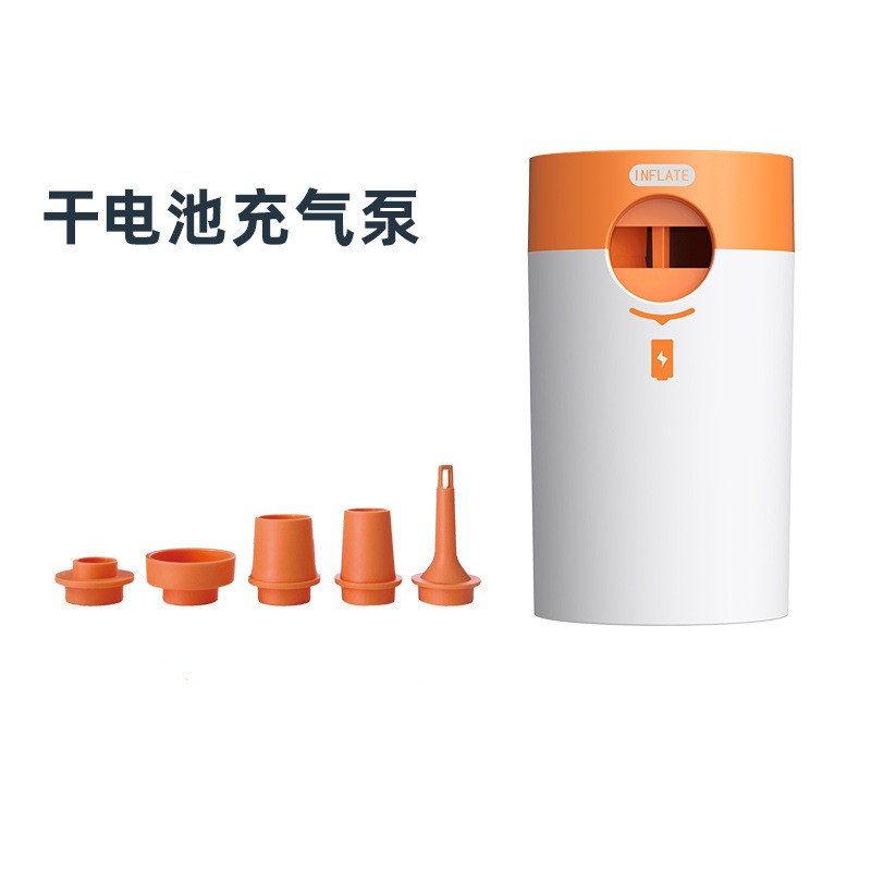 干电池充/吸两用泵 充气床垫电泵 电动充气 抽气泵户外充气泵