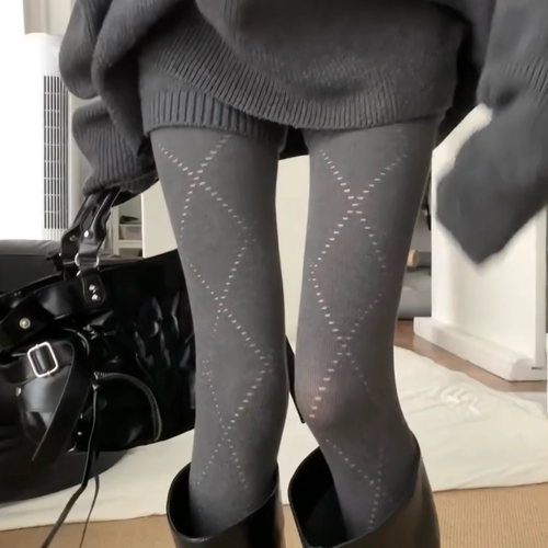 格雷系灰色打底袜女春秋连裤袜子