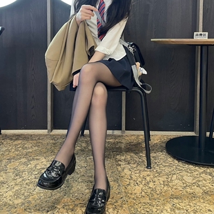 ins潮黑丝连裤 黑色丝袜女防勾丝网红性感超薄光腿神器春秋薄款 袜