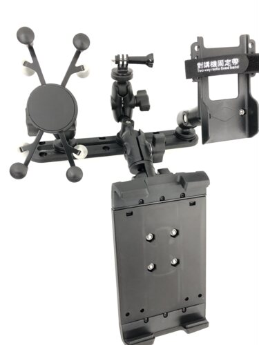 球头支架监控器手机固定滑轨