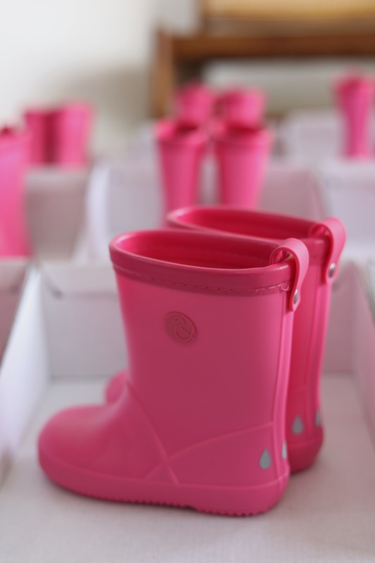 出口日本儿童环保防滑现货雨鞋