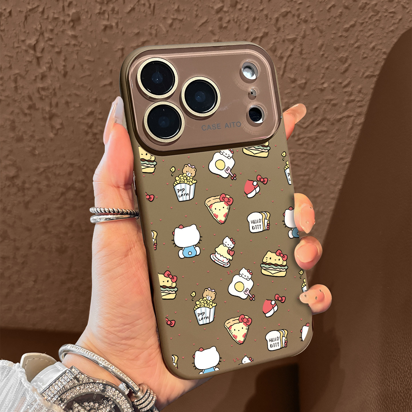 带镜头膜液态硅胶适用于苹果17promax手机壳披萨KT猫磁吸iphone14/16pro套全包防摔15ultra网红新款女12/13,3C数码配件,手机保护套/壳,淘宝优惠券,粉丝福利购,淘宝优惠卷