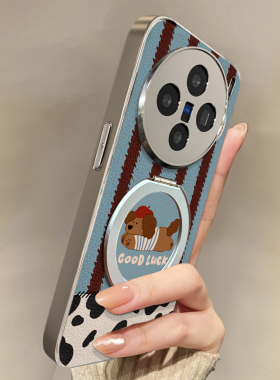 适用于vivox200ultra手机壳新款磁吸狗狗X100pro/90S/80斜跨全包S30promini/20/19/18/17套防摔Y300i带挂绳女