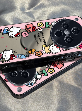 适用于OPPOfindx8Ultra手机壳甜品KT猫高级感findx5pro硅胶全包防摔个性X8S创意oppofindx7ultra套X8S+潮牌x6