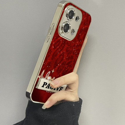 适用于OPPOReno13Pro手机壳豹纹金蛇电镀皮纹高级感a2/a3pro硅胶全包5防摔6新款男女7/8/9潮Reno10/11pro十12