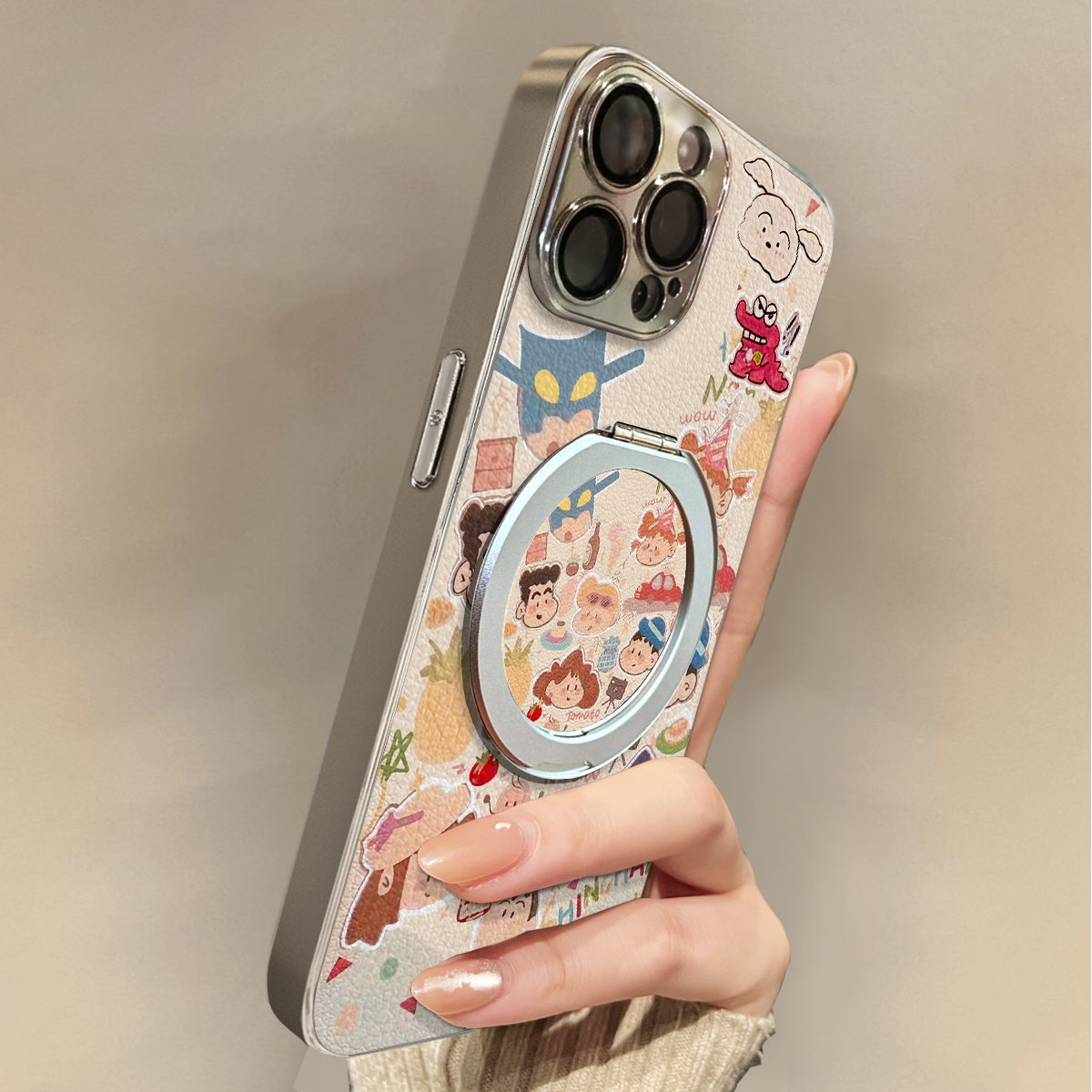 适用于苹果17promax手机壳带挂绳磁吸小新iphone14/16pro套硅胶xs全包防摔斜跨15ultra套网红11新款xr女13PRO