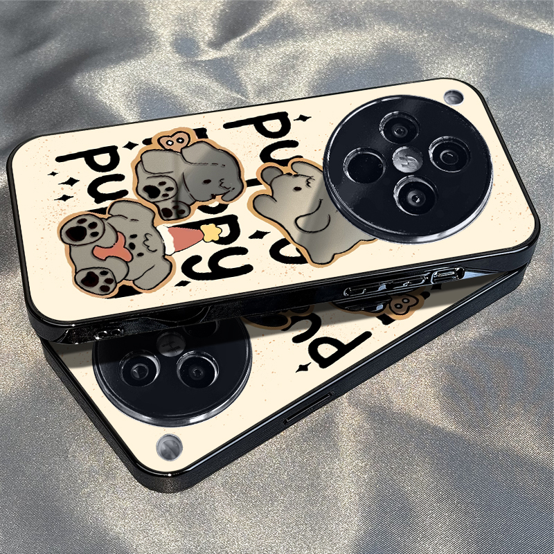 适用于OPPOfindx8Ultra手机壳镂空狗狗高级感findx5pro硅胶全包防摔个性X8S创意oppofindx7ultra套X8S+潮牌x6