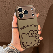 Air女12 带镜头膜液态硅胶适用于苹果17promax手机壳KT猫头像磁吸iphone14 16pro套全包防摔15ultra新款 13外