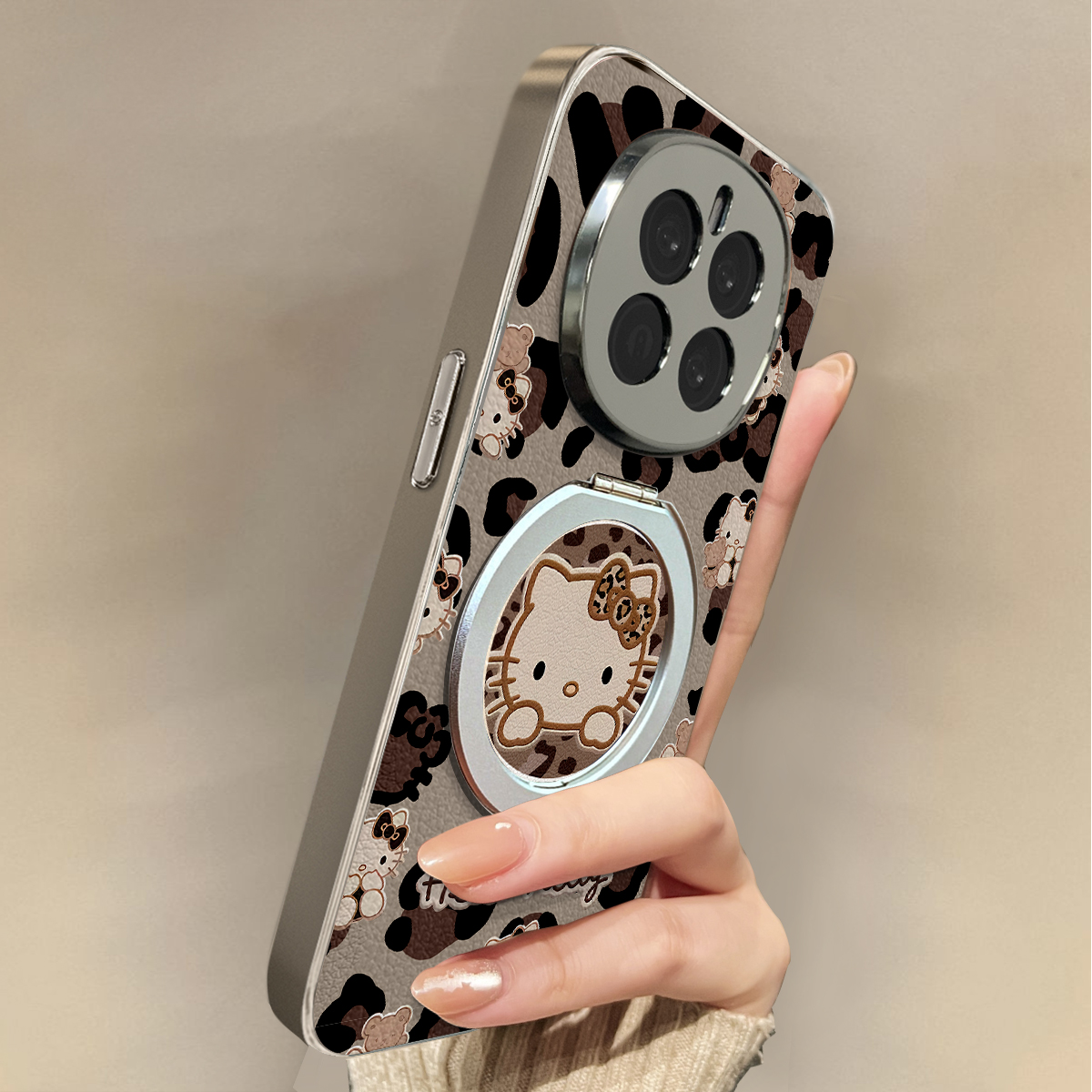 适用于荣耀400Pro手机壳浅咖磁吸华为x70斜跨x40/50全包100防摔90新款女60/70/80外2/300带挂绳magic7/6pro套