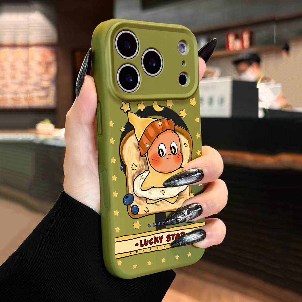 适用于苹果17promax手机壳液态硅胶蓝莓星人iphone14/16套xs全包防摔Air高级感15PLUS套绿色12新款男女13PRO